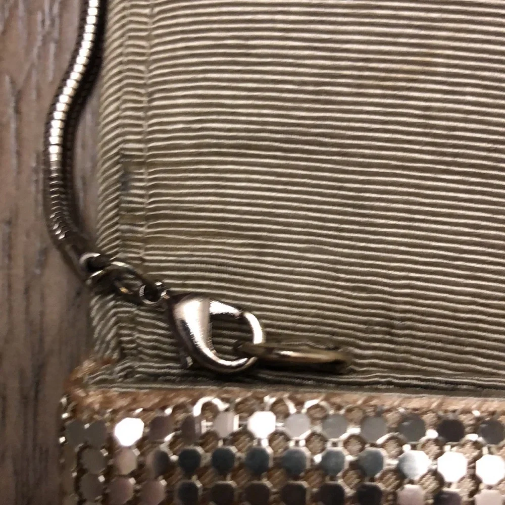 BCBGmaxazria Gold SHIMMER SHOULDER BAG/Clutch bag classy party night out